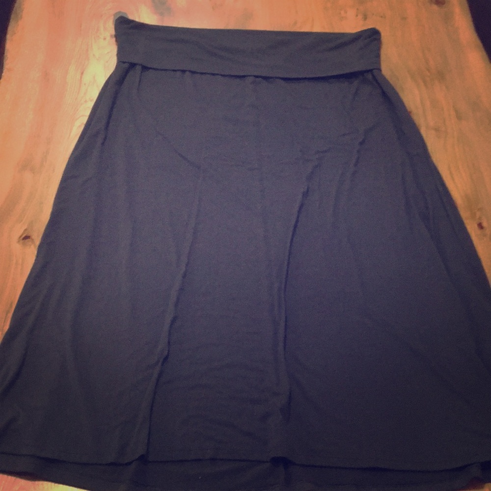 Old Navy fold over maxi skirt